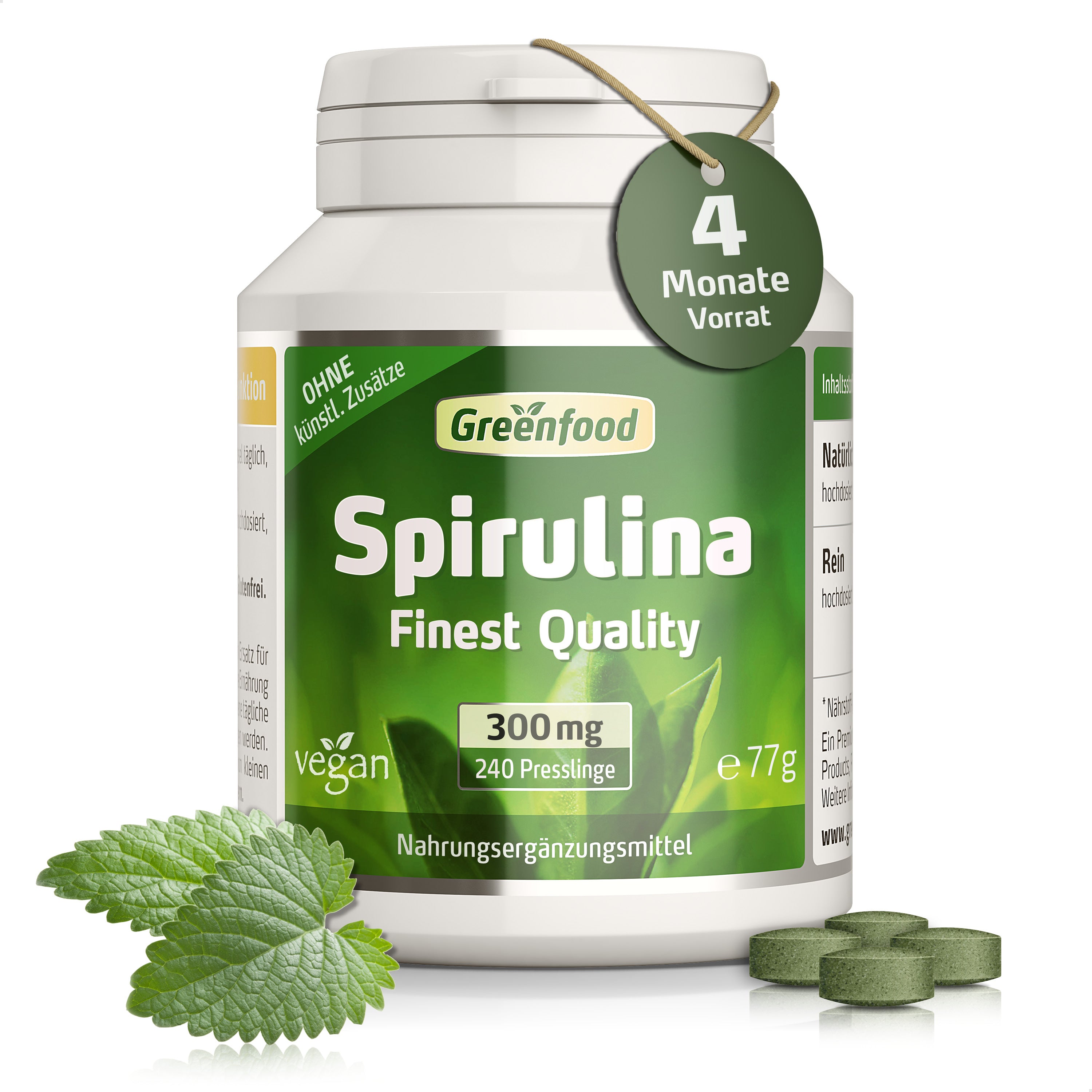 Spirulina, 300 mg