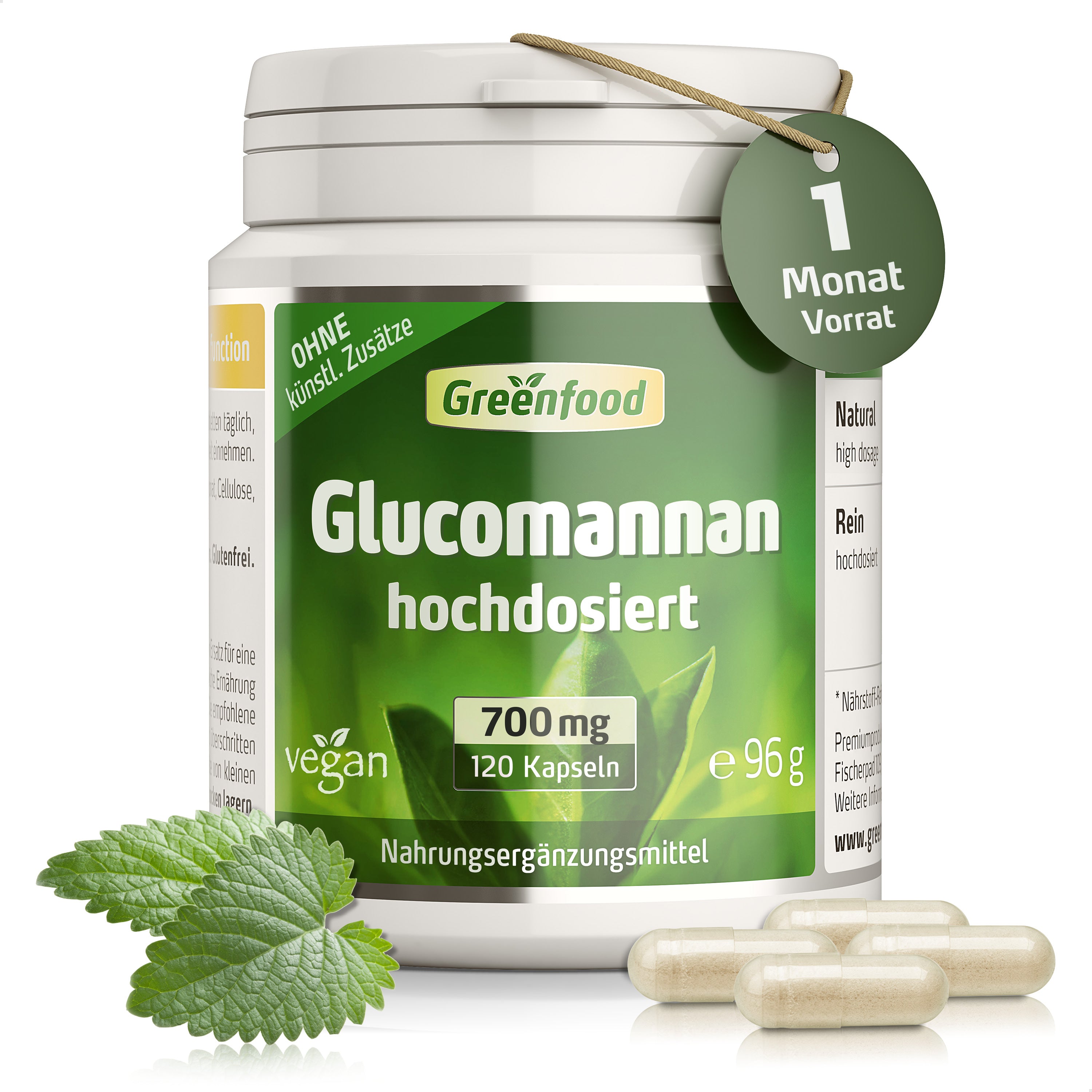 Glucomannan, 700 mg