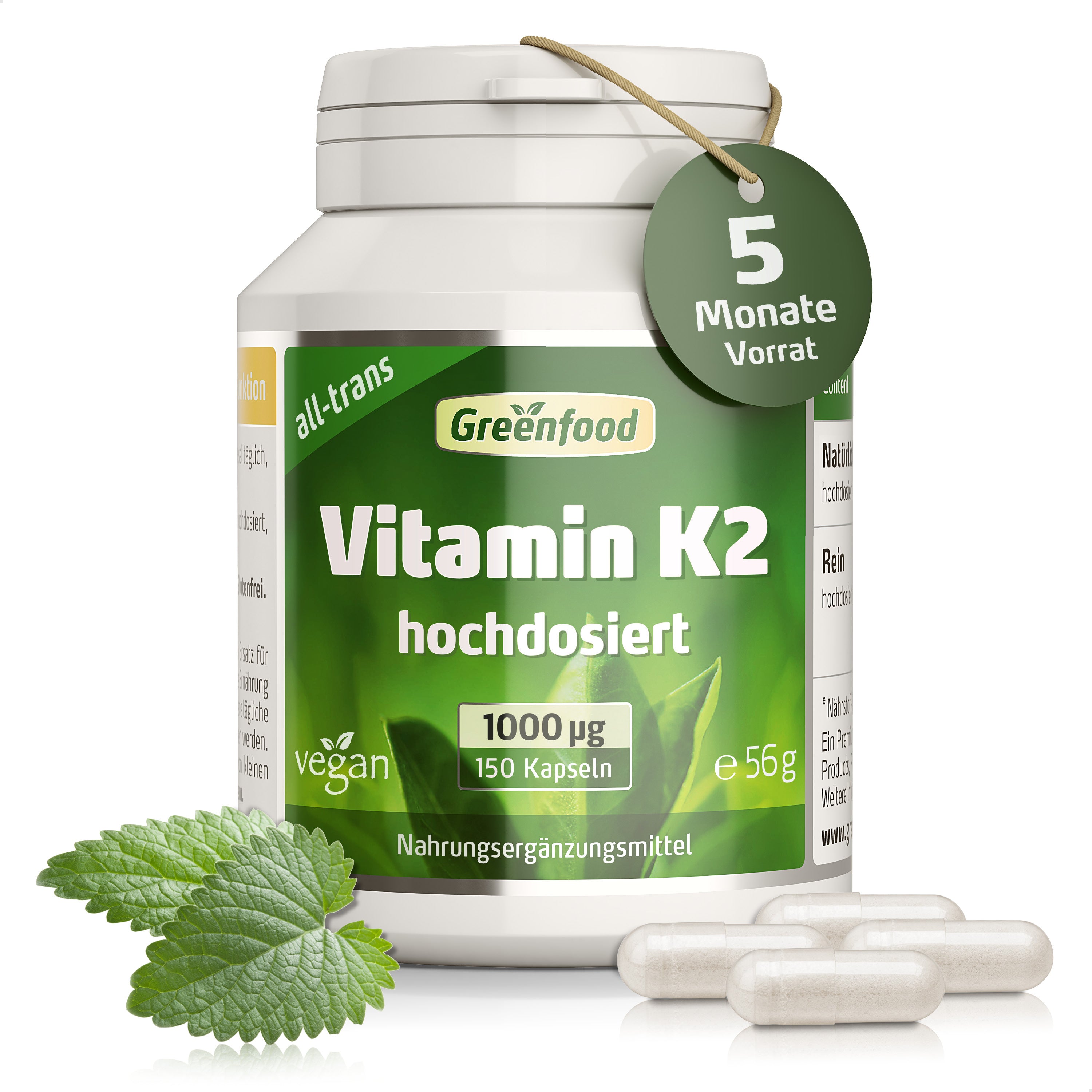 Vitamin K2, 1000 µg