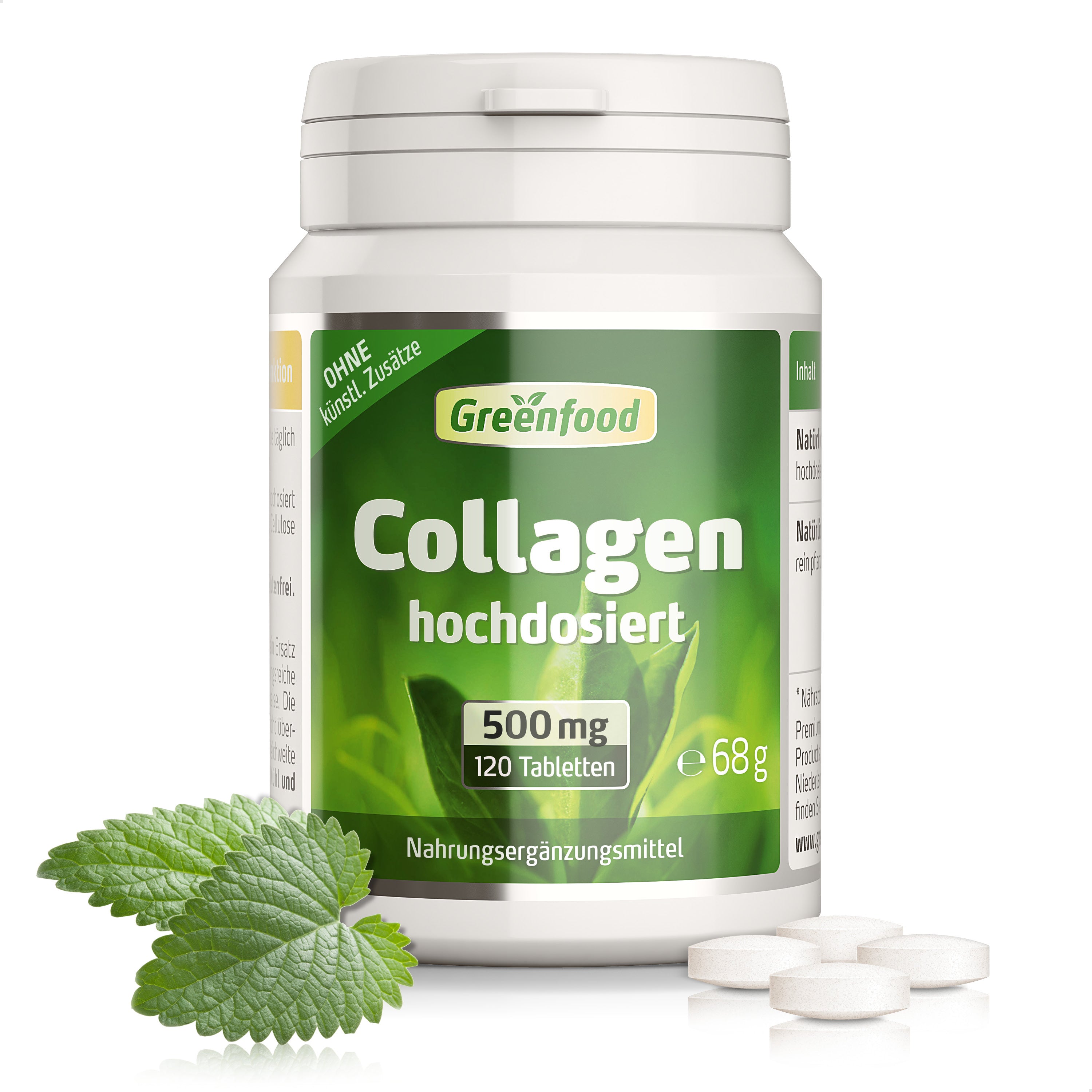 Collagen, 500 mg
