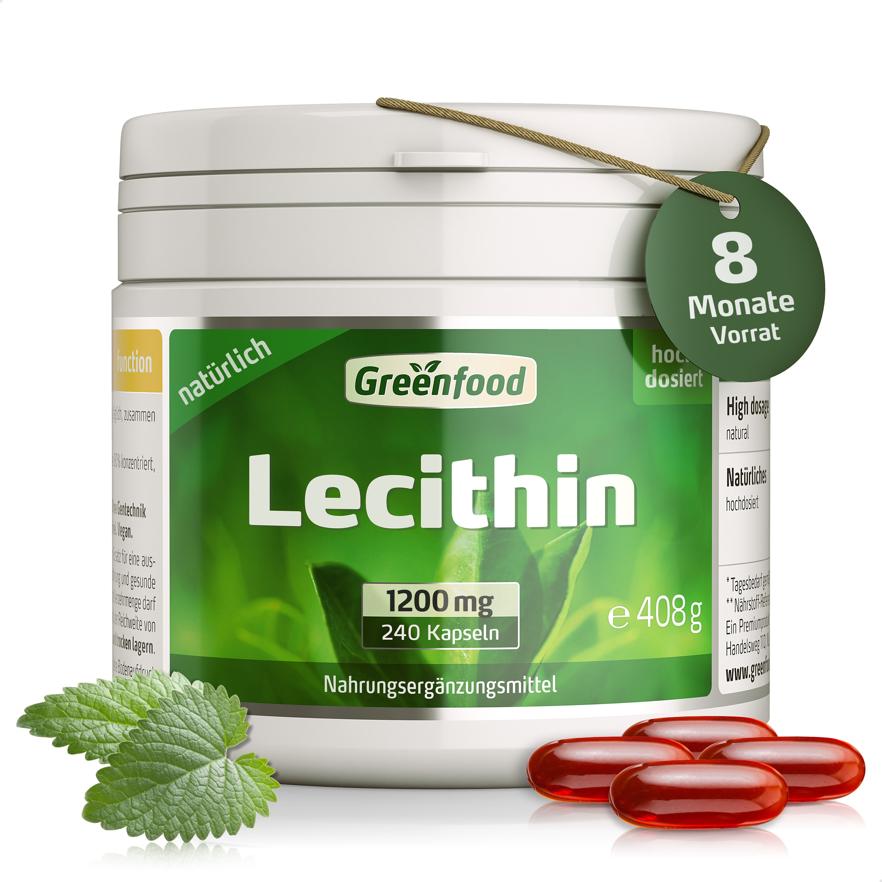 Lecithin, 1200 mg