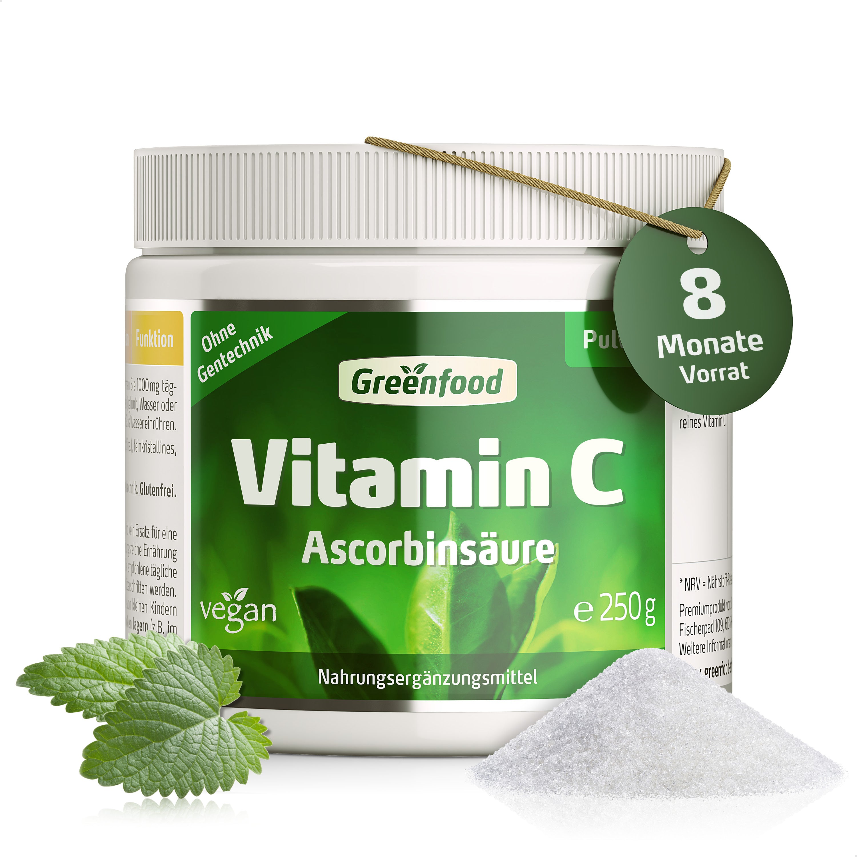 Vitamin C, Pulver
