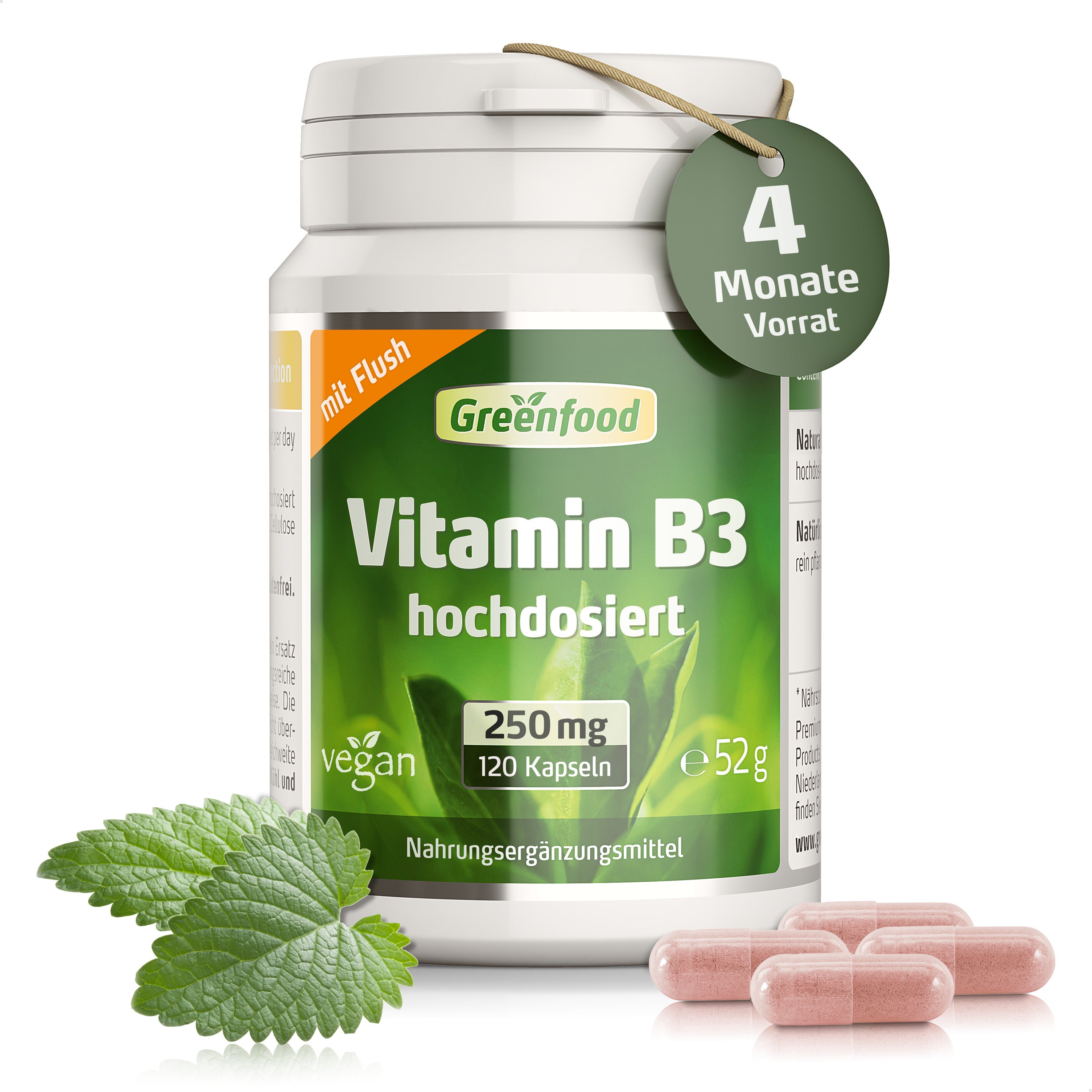 Vit B3, 250 mg (FLUSH)
