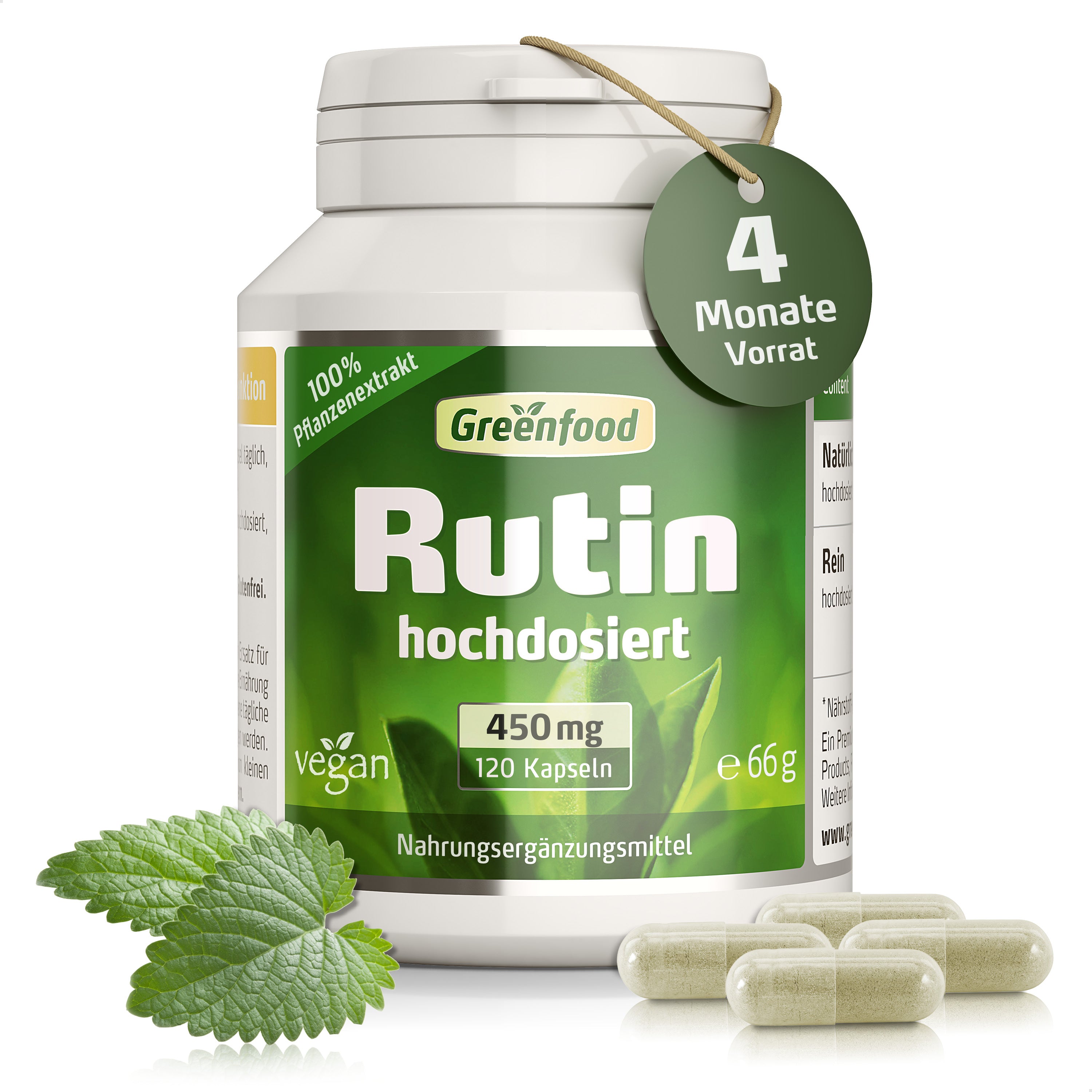 Rutin, 450 mg