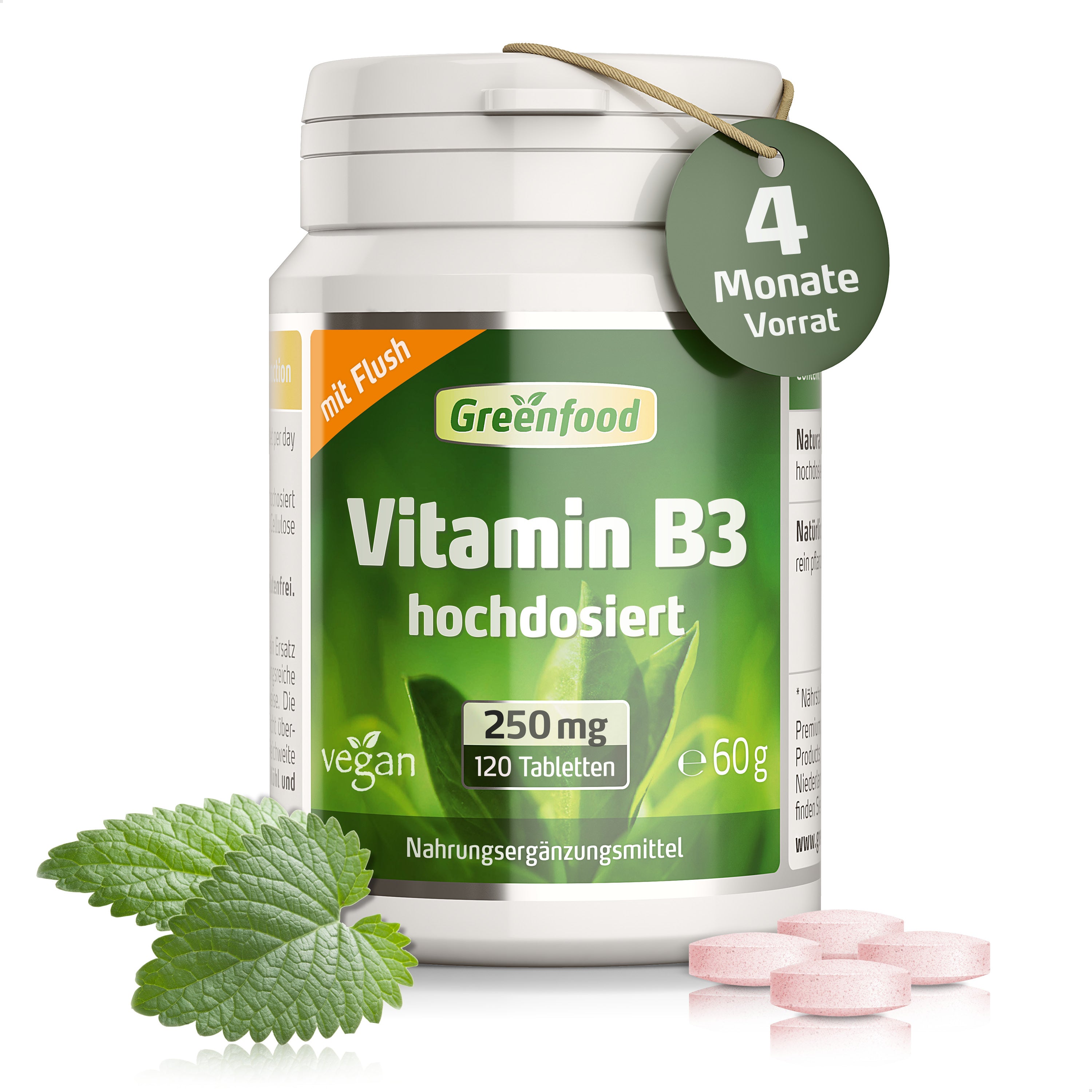 Vit B3, 250 mg (FLUSH)