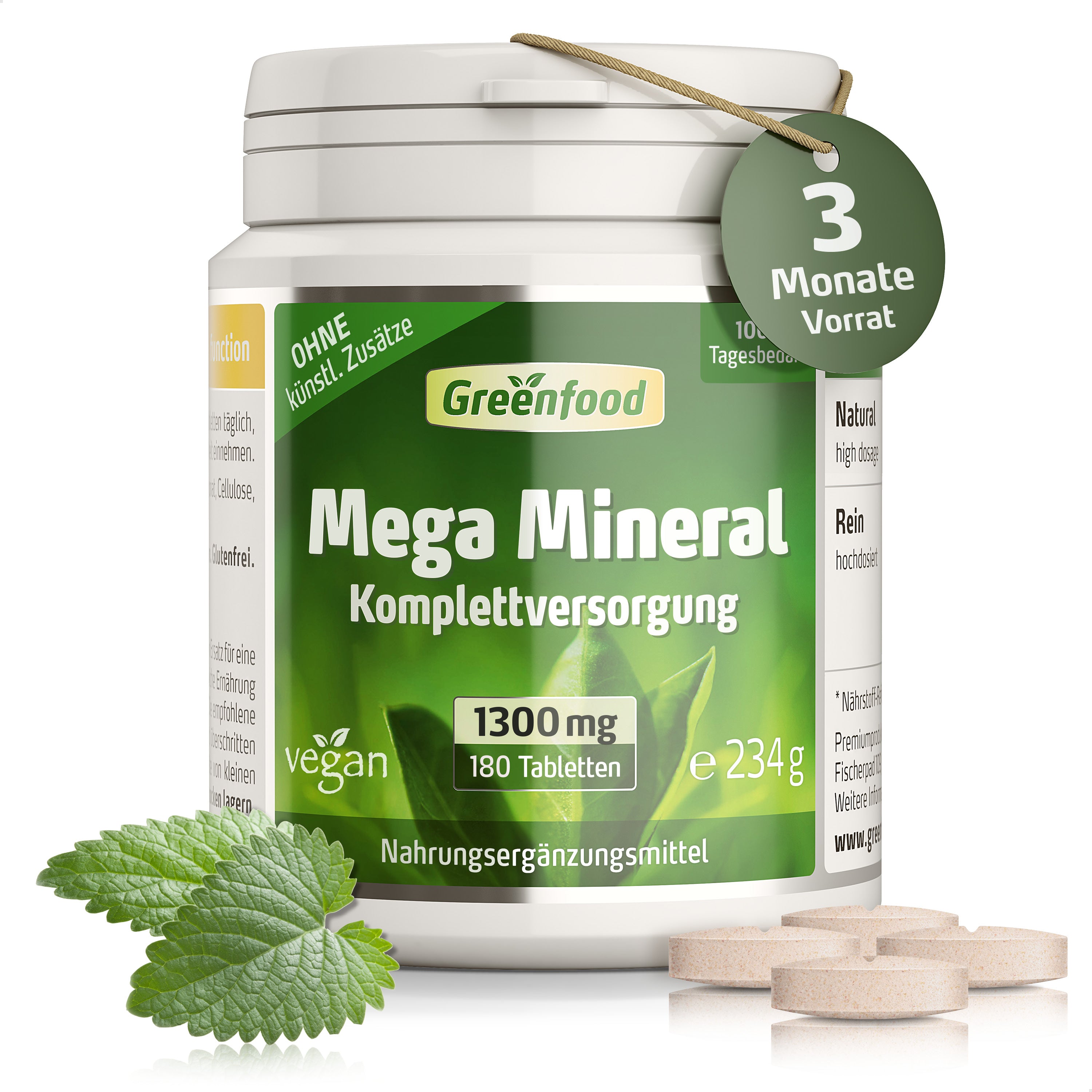 Mega Mineral, 1300 mg