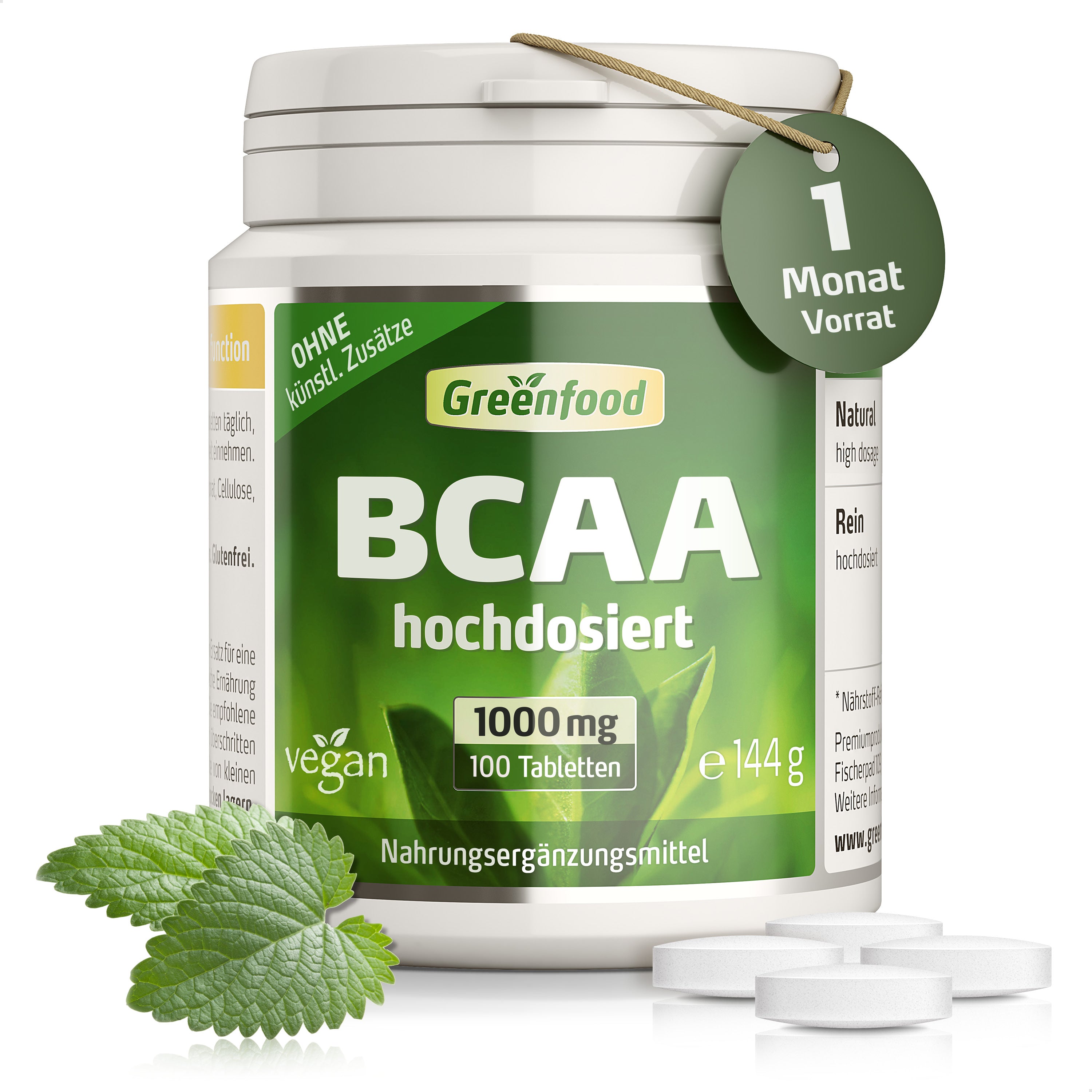 BCAA, 1000 mg