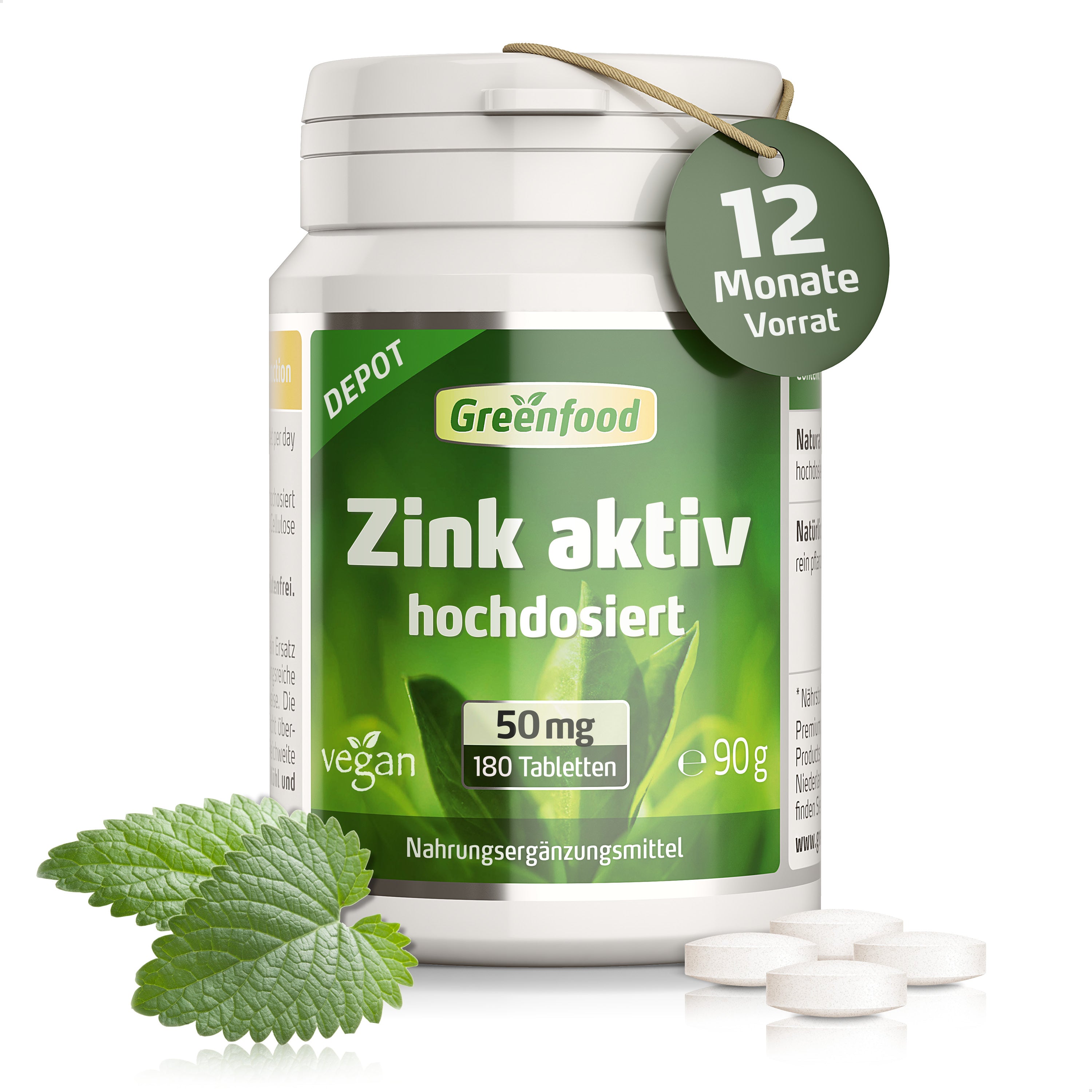 Zink aktiv, 50mg