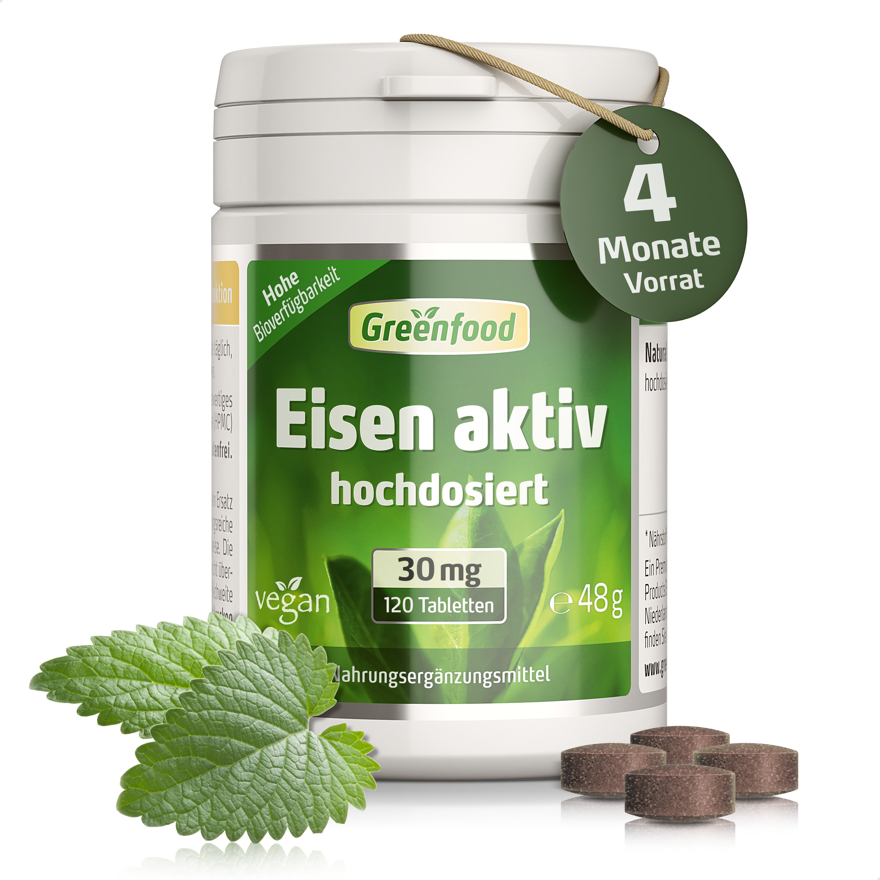 Eisen aktiv, 30 mg