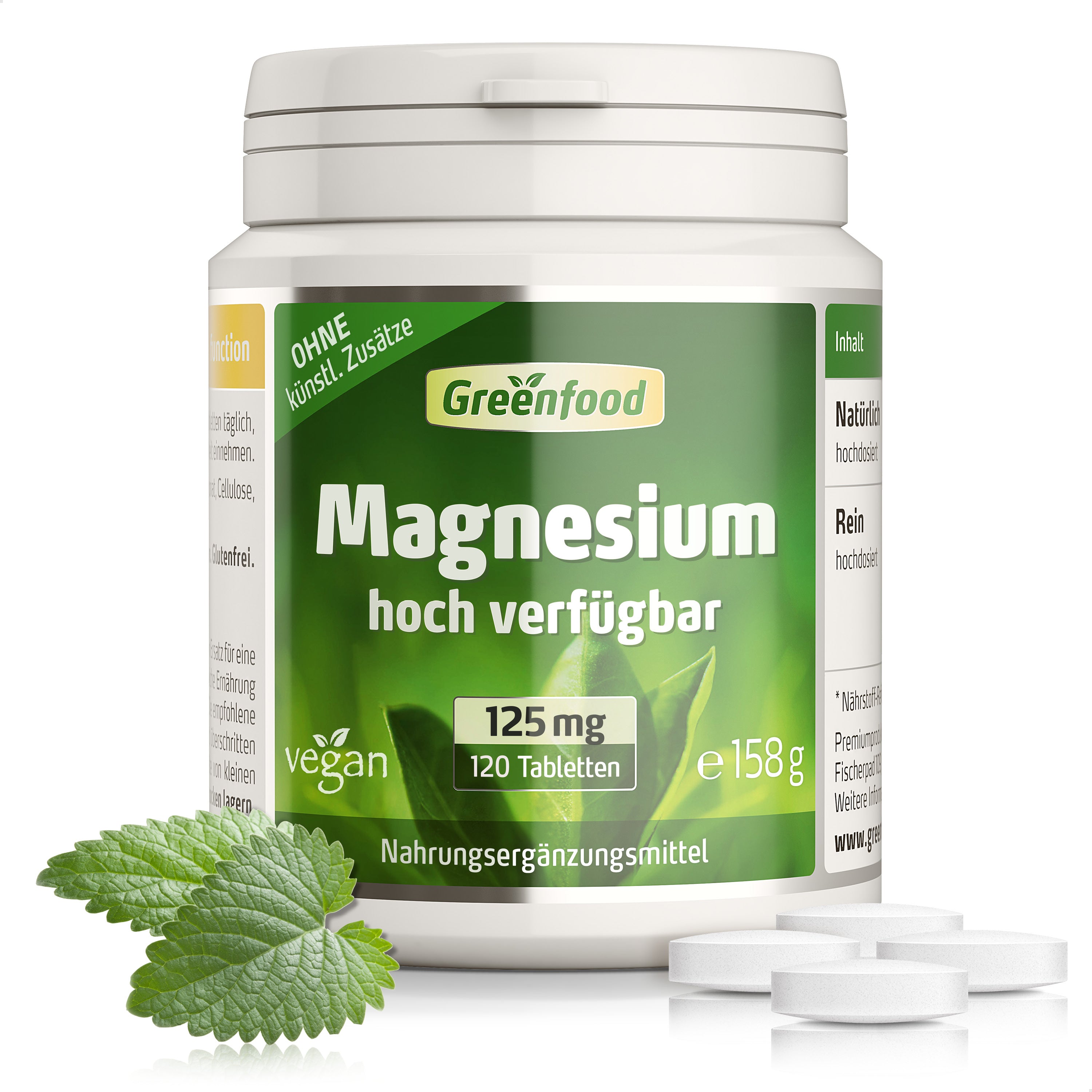 Magnesium, 125 mg