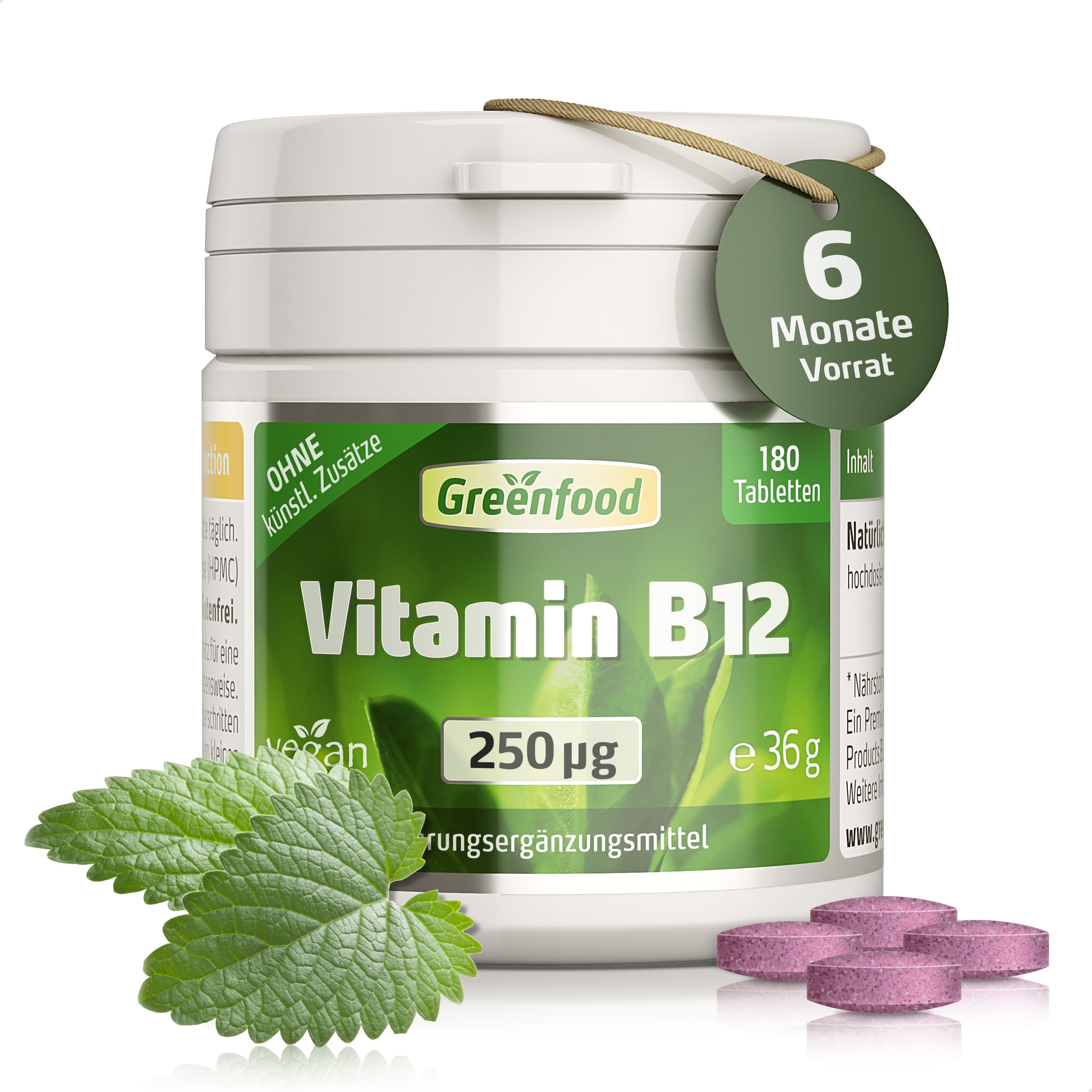 Vitamin B12, 250 µg