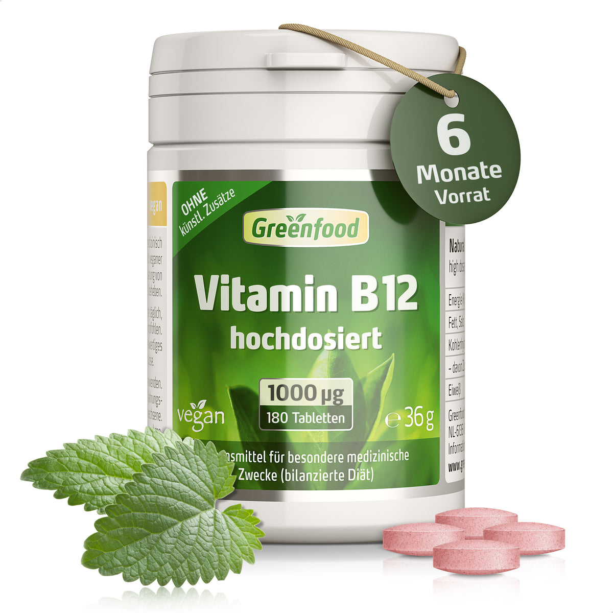 Vitamin B12, 1000 µg